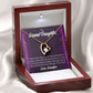 To My Granddaughter Every Time I See You Forever Necklace w Message Card-Express Your Love Gifts