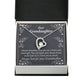 To My Granddaughter For Brave and Smart Granddaughter Forever Necklace w Message Card-Express Your Love Gifts