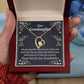To My Granddaughter For Brave and Smart Granddaughter Forever Necklace w Message Card-Express Your Love Gifts