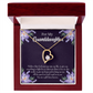 To My Granddaughter Gift From Heaven Forever Necklace w Message Card-Express Your Love Gifts