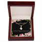 To My Granddaughter Granddaughter Gift Alluring Ribbon Necklace Message Card-Express Your Love Gifts