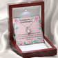 To My Granddaughter Granddaughter Special Bond Necklace Forever Necklace w Message Card-Express Your Love Gifts