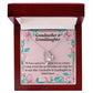 To My Granddaughter Granddaughter Special Bond Necklace Forever Necklace w Message Card-Express Your Love Gifts