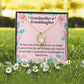 To My Granddaughter Granddaughter Special Bond Necklace Forever Necklace w Message Card-Express Your Love Gifts