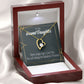To My Granddaughter Grandma's Princess Forever Necklace w Message Card-Express Your Love Gifts