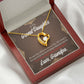 To My Granddaughter Grandpa Encouragement Forever Necklace w Message Card-Express Your Love Gifts