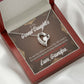 To My Granddaughter Grandpa Encouragement Forever Necklace w Message Card-Express Your Love Gifts