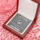 To My Granddaughter Grandpa's Princess Forever Necklace w Message Card-Express Your Love Gifts