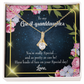 To My Granddaughter Great-granddaughter Alluring Ribbon Necklace Message Card-Express Your Love Gifts