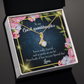 To My Granddaughter Great-granddaughter Alluring Ribbon Necklace Message Card-Express Your Love Gifts
