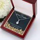 To My Granddaughter Happy Easter Granddaughter Alluring Ribbon Necklace Message Card-Express Your Love Gifts