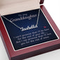To My Granddaughter I Can't Promise Custom Name Necklace-Express Your Love Gifts