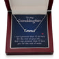 To My Granddaughter I Can't Promise Custom Name Necklace-Express Your Love Gifts