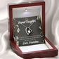 To My Granddaughter Last Breath Grandma Forever Necklace w Message Card-Express Your Love Gifts