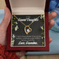 To My Granddaughter Last Breath Grandma Forever Necklace w Message Card-Express Your Love Gifts
