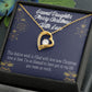 To My Granddaughter Merry Christmas With Love Forever Necklace w Message Card-Express Your Love Gifts
