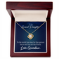 To My Granddaughter My World From Grandma Infinity Knot Necklace Message Card-Express Your Love Gifts
