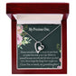 To My Granddaughter Never Forget Forever Necklace w Message Card-Express Your Love Gifts