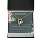 To My Granddaughter Never Forget Forever Necklace w Message Card-Express Your Love Gifts