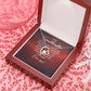 To My Granddaughter Our Dream Came True Forever Necklace w Message Card-Express Your Love Gifts