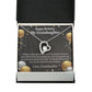 To My Granddaughter Proud of You Birthday Message From Grandma Forever Necklace w Message Card-Express Your Love Gifts