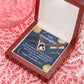 To My Granddaughter Stay Amazing Graduation Gift From Grandma Forever Necklace w Message Card-Express Your Love Gifts
