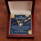 To My Granddaughter Stay Amazing Graduation Gift From Grandma Forever Necklace w Message Card-Express Your Love Gifts