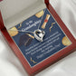 To My Granddaughter Stay Amazing Graduation Gift From Grandma Forever Necklace w Message Card-Express Your Love Gifts