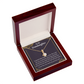 To My Granddaughter To Granddaughter From Grandma Generations Alluring Ribbon Necklace Message Card-Express Your Love Gifts