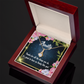 To My Granddaughter To My Aunt Auntie Like You Alluring Ribbon Necklace Message Card-Express Your Love Gifts