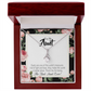 To My Granddaughter To My Aunt Best Aunt Ever Alluring Ribbon Necklace Message Card-Express Your Love Gifts