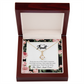 To My Granddaughter To My Aunt Best Aunt Ever Alluring Ribbon Necklace Message Card-Express Your Love Gifts