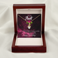 To My Granddaughter To My Aunt Happy Birthday Aunt Alluring Ribbon Necklace Message Card-Express Your Love Gifts