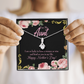 To My Granddaughter To My Aunt I'm So Lucky Alluring Ribbon Necklace Message Card-Express Your Love Gifts