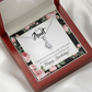 To My Granddaughter To My Aunt Like You Alluring Ribbon Necklace Message Card-Express Your Love Gifts