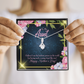 To My Granddaughter To My Aunt Luckiest Aunt Alluring Ribbon Necklace Message Card-Express Your Love Gifts