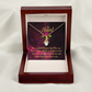 To My Granddaughter To My Aunt So Grateful Alluring Ribbon Necklace Message Card-Express Your Love Gifts