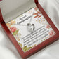 To My Granddaughter We're Proud of You From Grandma Necklace Forever Necklace w Message Card-Express Your Love Gifts