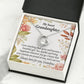 To My Granddaughter We're Proud of You From Grandma Necklace Forever Necklace w Message Card-Express Your Love Gifts