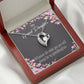 To My Granddaughter Wherever Life Takes You Forever Necklace w Message Card-Express Your Love Gifts
