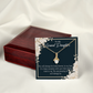 To My Granddaughter You are Amazing Alluring Ribbon Necklace Message Card-Express Your Love Gifts