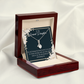 To My Granddaughter You are Amazing Alluring Ribbon Necklace Message Card-Express Your Love Gifts