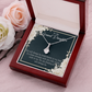 To My Granddaughter You are Amazing Alluring Ribbon Necklace Message Card-Express Your Love Gifts