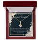 To My Granddaughter You are Amazing Alluring Ribbon Necklace Message Card-Express Your Love Gifts