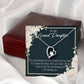 To My Granddaughter You Are Amazing Forever Necklace w Message Card-Express Your Love Gifts