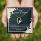 To My Granddaughter You Are Amazing Forever Necklace w Message Card-Express Your Love Gifts