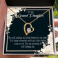 To My Granddaughter You Are Amazing Forever Necklace w Message Card-Express Your Love Gifts