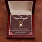 To My Granddaughter You Are Precious Forever Necklace w Message Card-Express Your Love Gifts