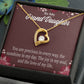 To My Granddaughter You Are Precious Forever Necklace w Message Card-Express Your Love Gifts