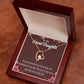 To My Granddaughter You Are Precious Forever Necklace w Message Card-Express Your Love Gifts